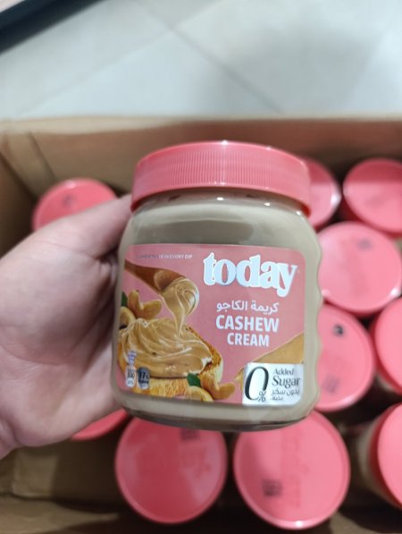 زبدة الكاجو بدون سكر مضاف ✨