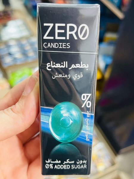 مصاص بطعم النعناع القوي المنعش بدون سكر مضاف 32غم