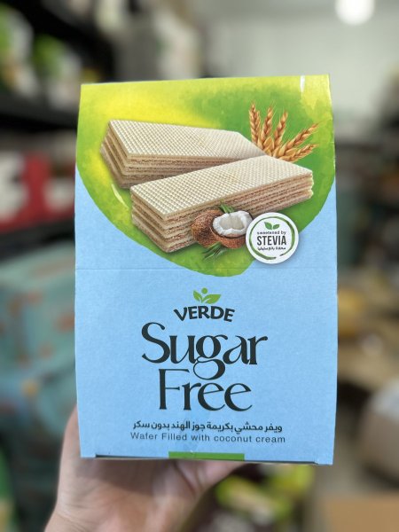 ويفر القمح الكامل بطعم 🥥 بدون سكر مضاف