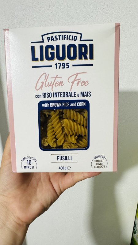 معكرونه ليجوري الايطاليه بدون جلوتين