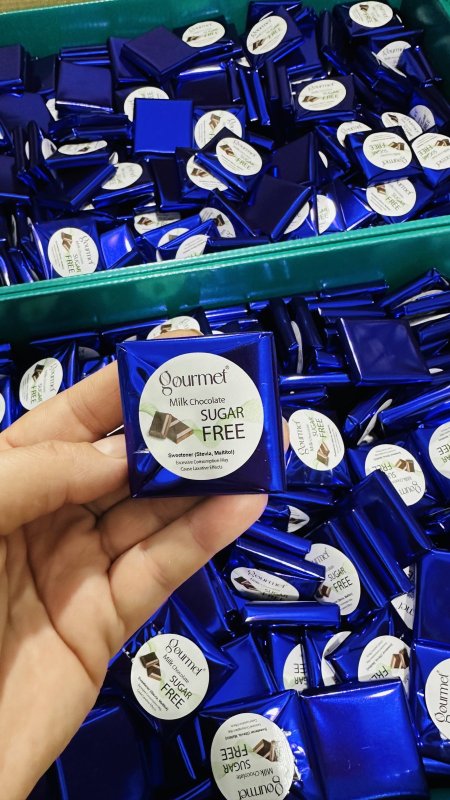 شوكلاته Gourmet ساده بدون سكر مضاف