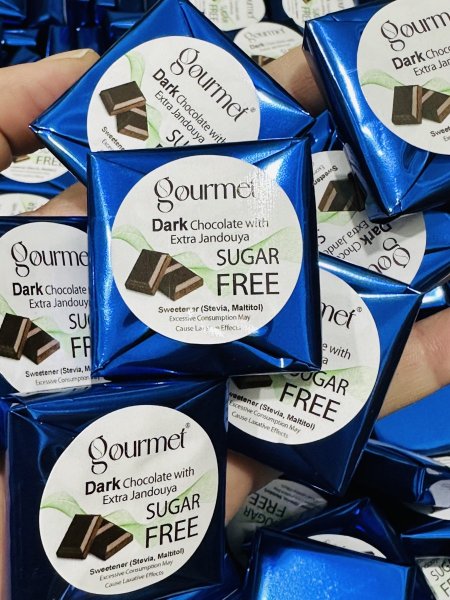 شوكلاته Gourmet دارك بدون سكر مضاف