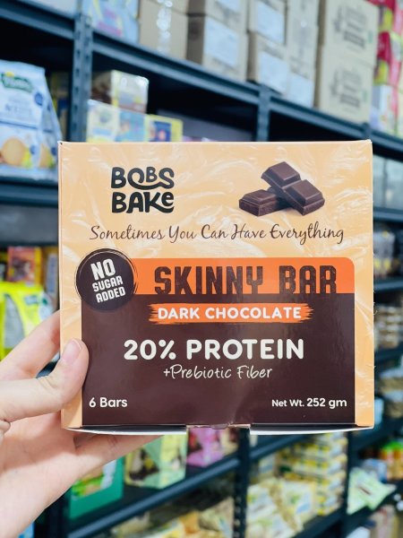 بوكس بار شوكولاته دارك مدعمة بالبروتين والبروبيوتيك 252غم