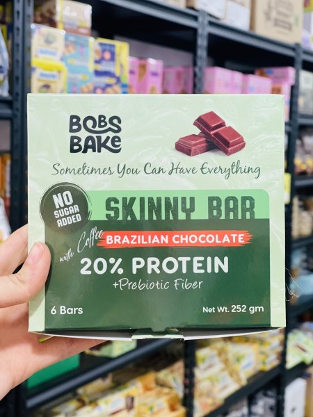 بوكس بارات شوكولاته بالقهوة مدعمة بالبروتين والبروبيوتيك 252غم