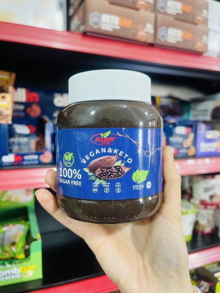 شوكولاته دهن كيتو عاليه خاليه من الزيوت المهدرجه 375غم